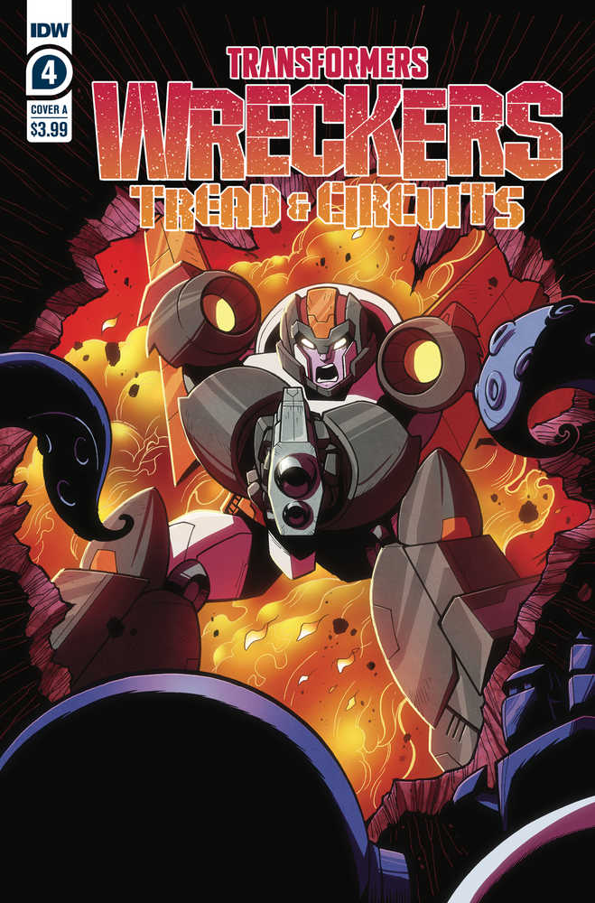 Transformers Wreckers Tread & Circuits #4 (Of 4) Cover A Lawre