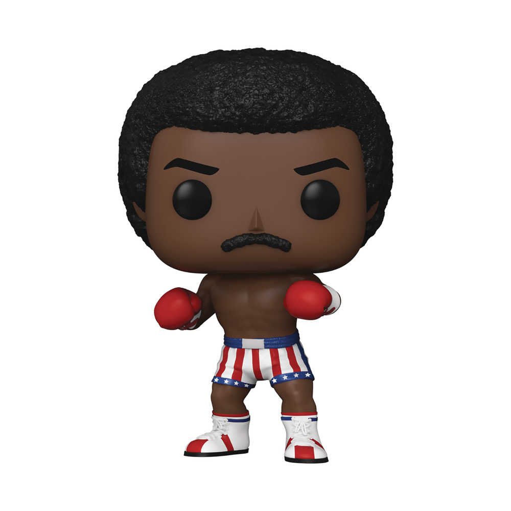 Pop Movies Rocky 45th Apollo Creed Vinyl Figure