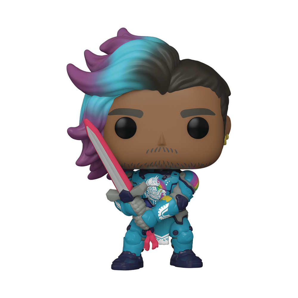 Pop Games Borderlands Paladin Mike Vinyl Figure