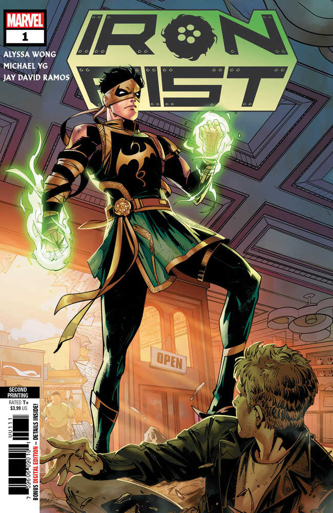 Iron Fist #1 (Of 5) 2ND Printing Michael Yg Variant