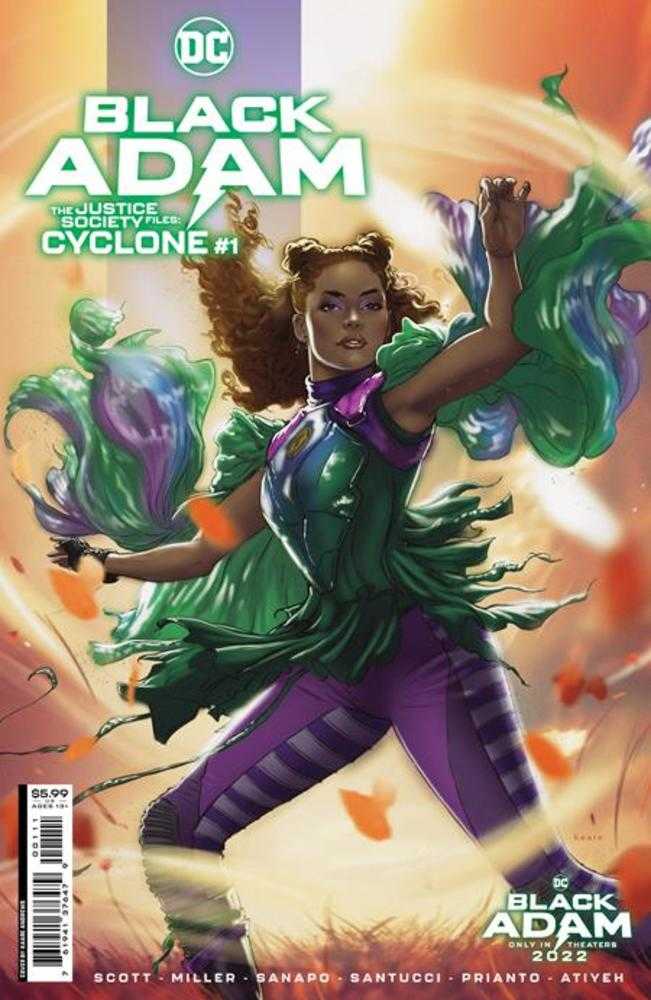 Black Adam Justice Society Files Cyclone #1 (One Shot) Cover A Kaare Andrews