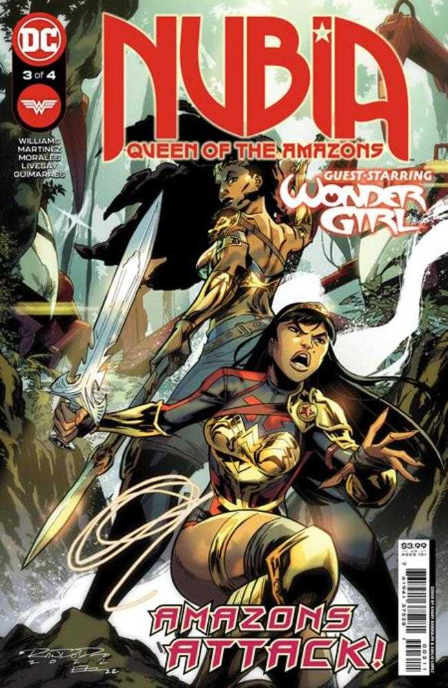 Nubia Queen Of The Amazons #3 (Of 4) Cover A Khary Randolph