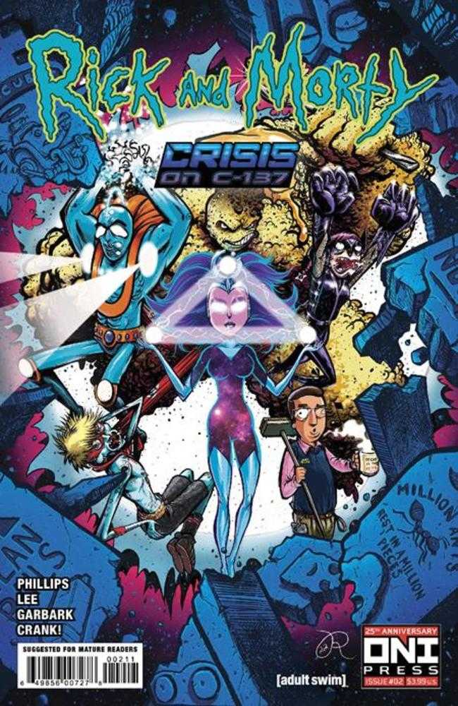 Rick And Morty Crisis On C 137 #2 Cover A Lee