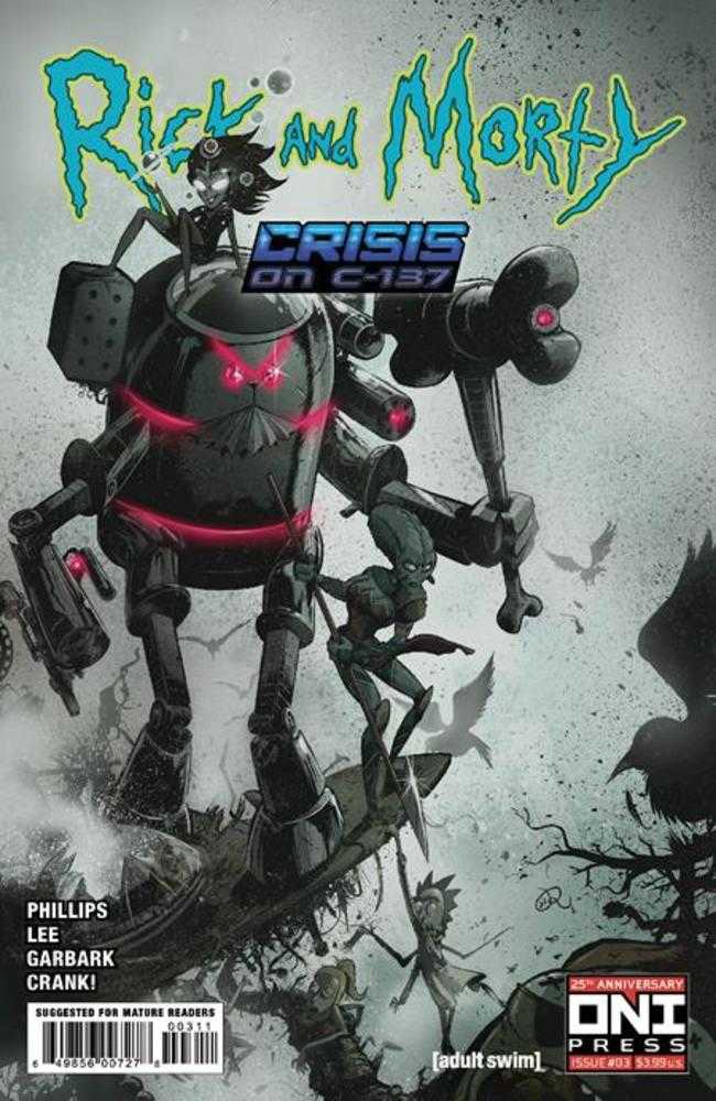 Rick And Morty Crisis On C 137 #3 (Of 4) Cover A Ryan Lee
