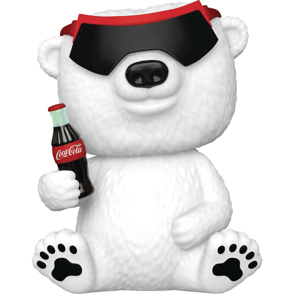 Pop Ad Icons Coca-Cola Polar Bear 90s Vinyl Figure