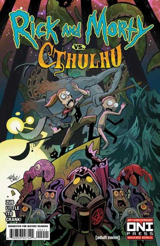 Rick And Morty vs Cthulhu #2 (Of 4) Cover A Troy Little (Mature)