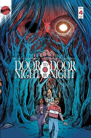 Door To Door Night By Night #4 Cover A Sally Cantirino And Dee Cunniffe Variant