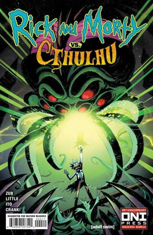 Rick And Morty vs Cthulhu #4 (Of 4) Cover A Troy Little (Mature)