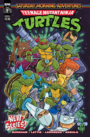 Teenage Mutant Ninja Turtles Saturday Morning Adventure Continued #1 Cover A Lattie