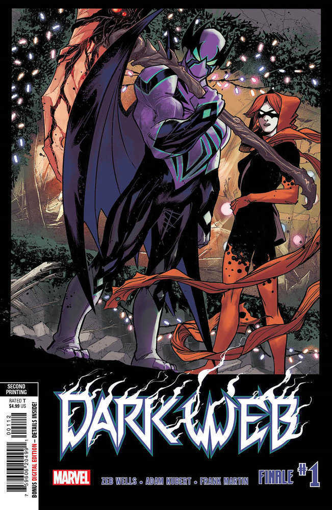 Dark Web Finale #1 2ND Printing Adam Kubert Variant