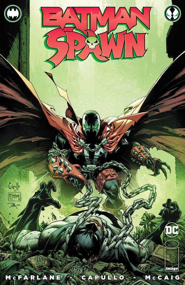 Batman Spawn #1 (One Shot) 2nd Print Spawn Capullo Cover