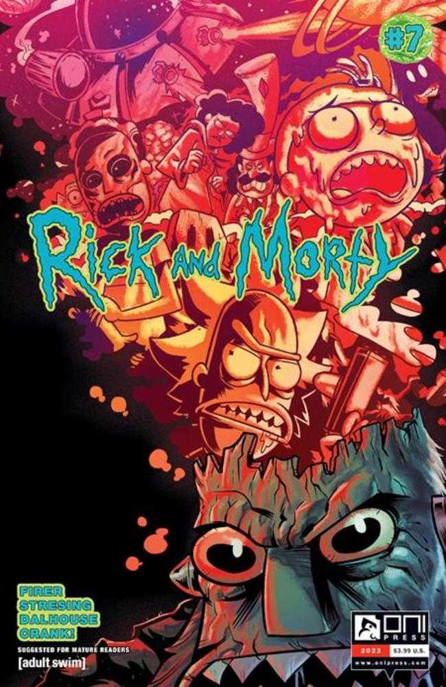 Rick And Morty #7 Cover A Fred C Stresing (Mature)