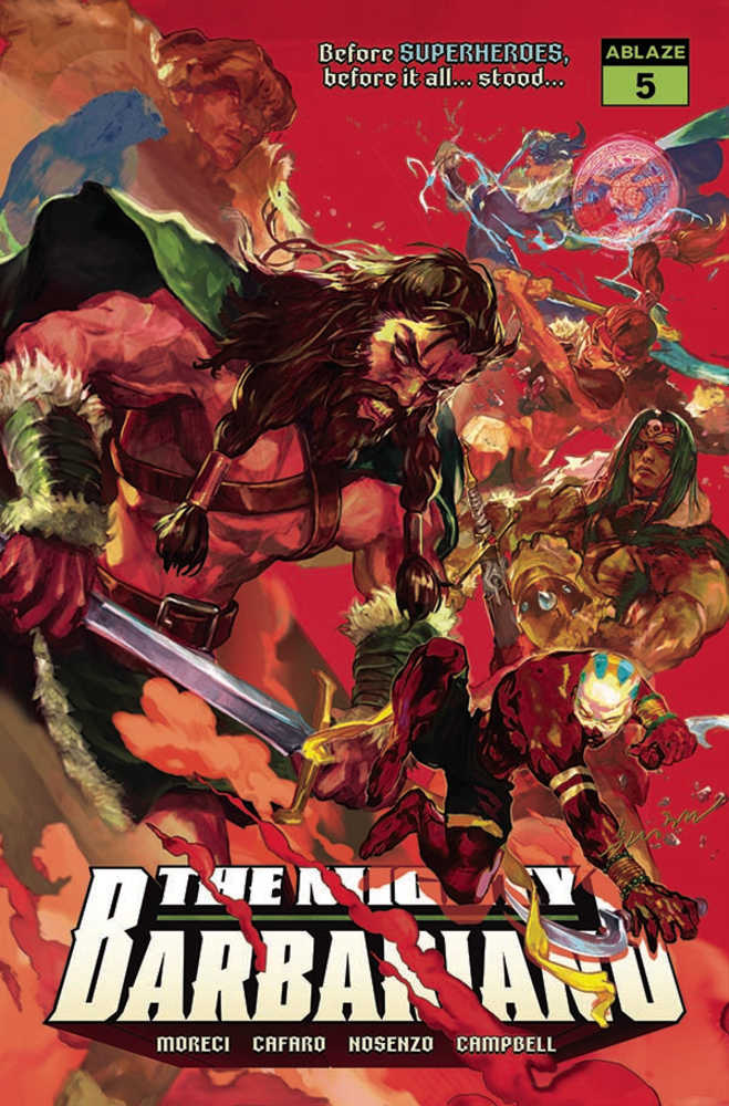 Mighty Barbarians #5 Cover A Sunghan Yune (Mature)