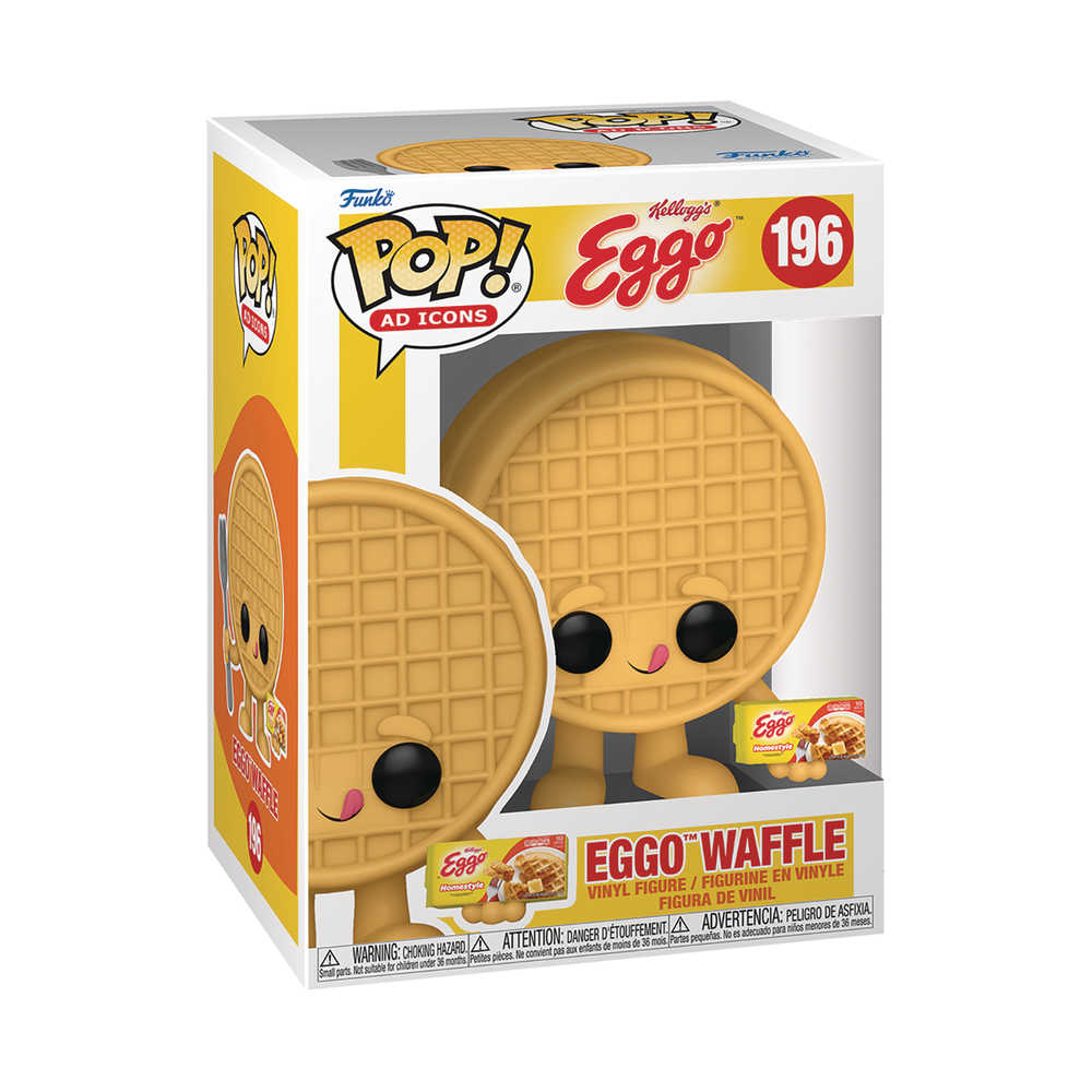 Pop Ad Icons Kelloggs Eggo Waffle Vinyl Figure