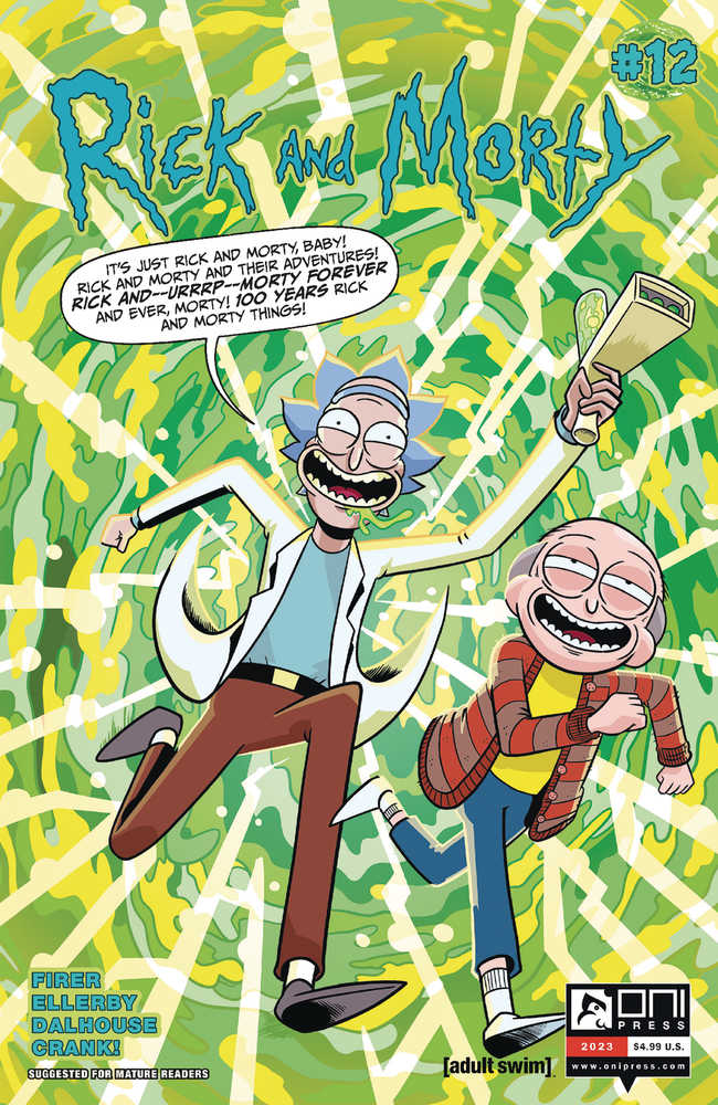 Rick And Morty #12 Cover A Marc Ellerby (Mature)