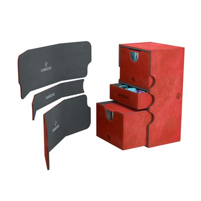 GameGenic - Deck Box Stronghold Convertible Red (200ct)
