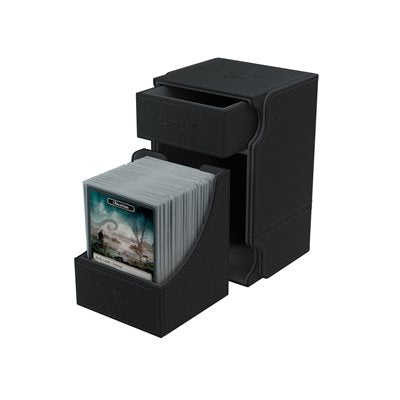 GameGenic - Deck Box Watchtower Convertible Black (100ct)