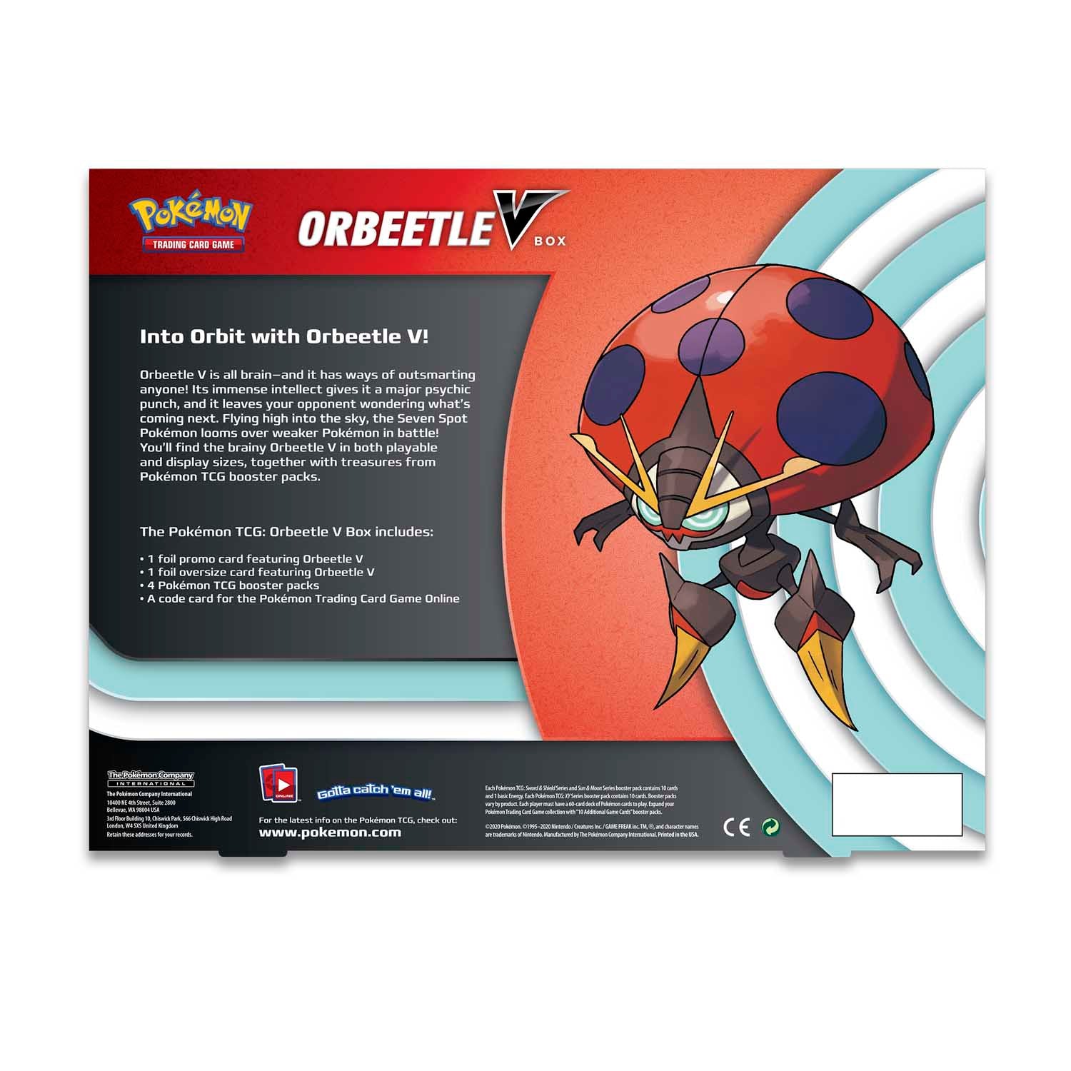Sword & Shield: Vivid Voltage - Orbeetle V Box