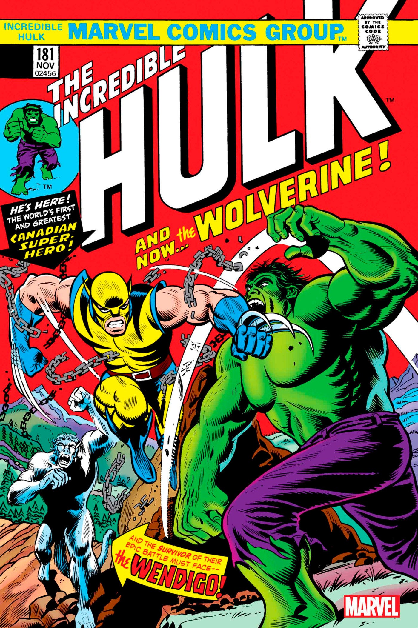 Incredible Hulk 181 Facsimile Edition [New Printing]