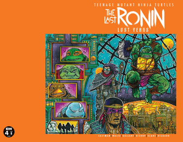 Teenage Mutant Ninja Turtles: The Last Ronin—Lost Years #4 Variant B (Eastman & Bishop)