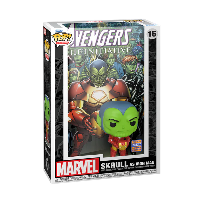 Pop Comic Covers - Marvel - Skrull as Iron Man
