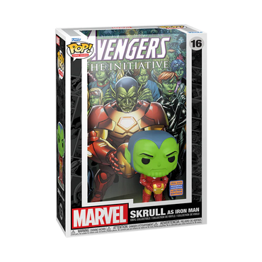 Pop Comic Covers - Marvel - Skrull as Iron Man