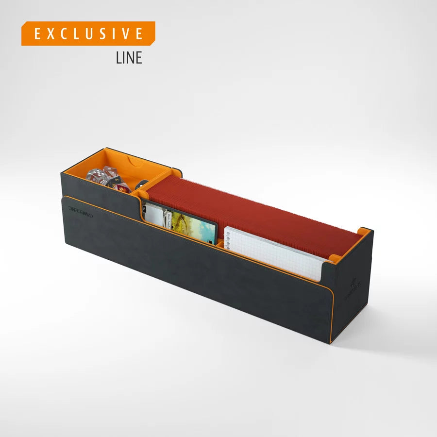GameGenic - Cards' Lair 400+ Convertible - Exclusive Black/Orange