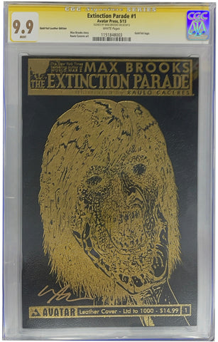 Cgc Comic - Extinction Parade 9.9 Signature Series
