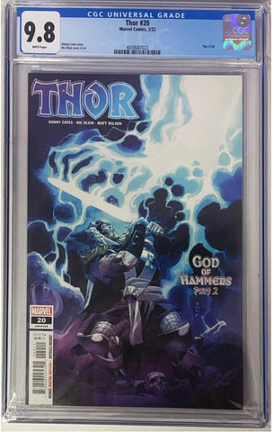 Cgc Comic - Thor #20 Graded 9.8
