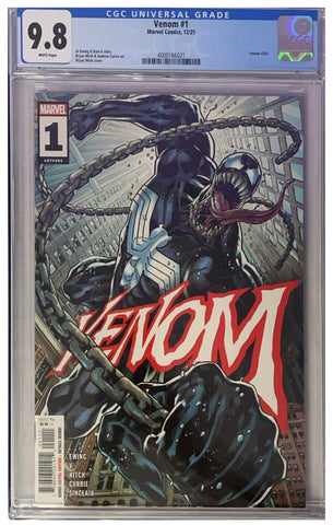 Cgc Comic - Venom #1 2022 Graded 9.8
