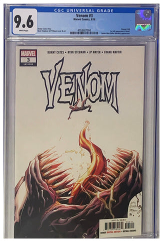 Cgc Comic - Venom #4 Graded 9.6