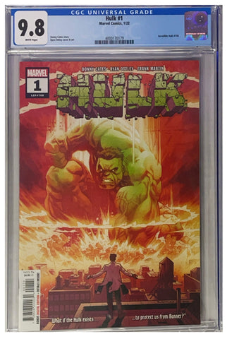 Cgc Comic - Hulk #1 Graded 9.8