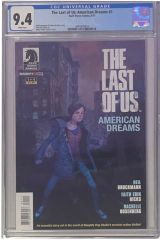 Cgc Comic - The Last of Us: American Dreams #1 Graded 9.4