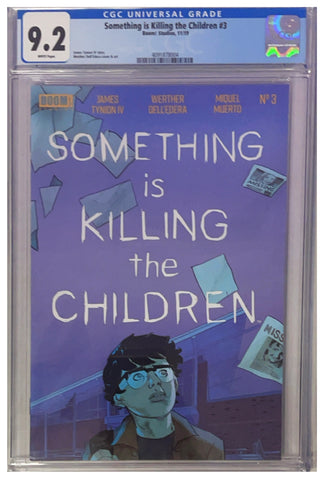 Cgc Comic - Something is Killing The Children #3 Graded 9.2