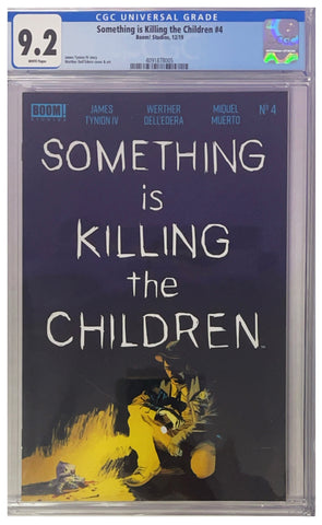 Cgc Comic - Something is Killing The Children #4 Graded 9.2