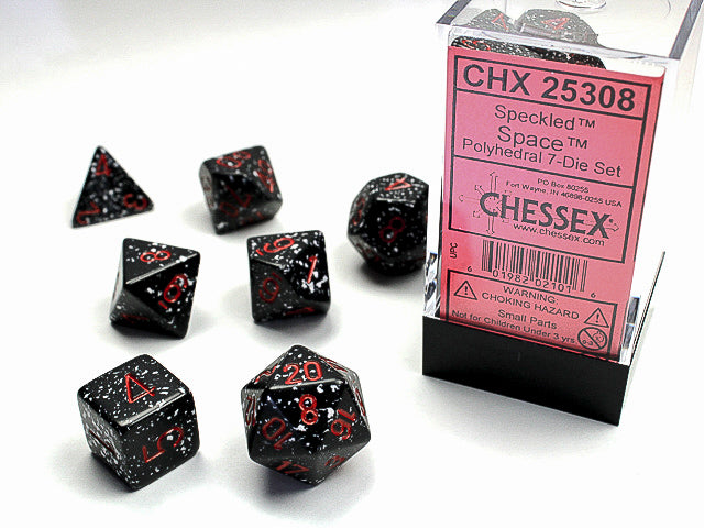 Chessex - 7 Piece - Speckled Space
