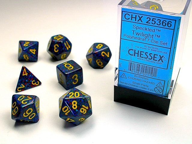 Chessex - 7 Piece - Speckled