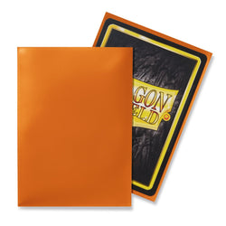 Dragon Shield: Standard 100ct Sleeves - Orange (Classic)
