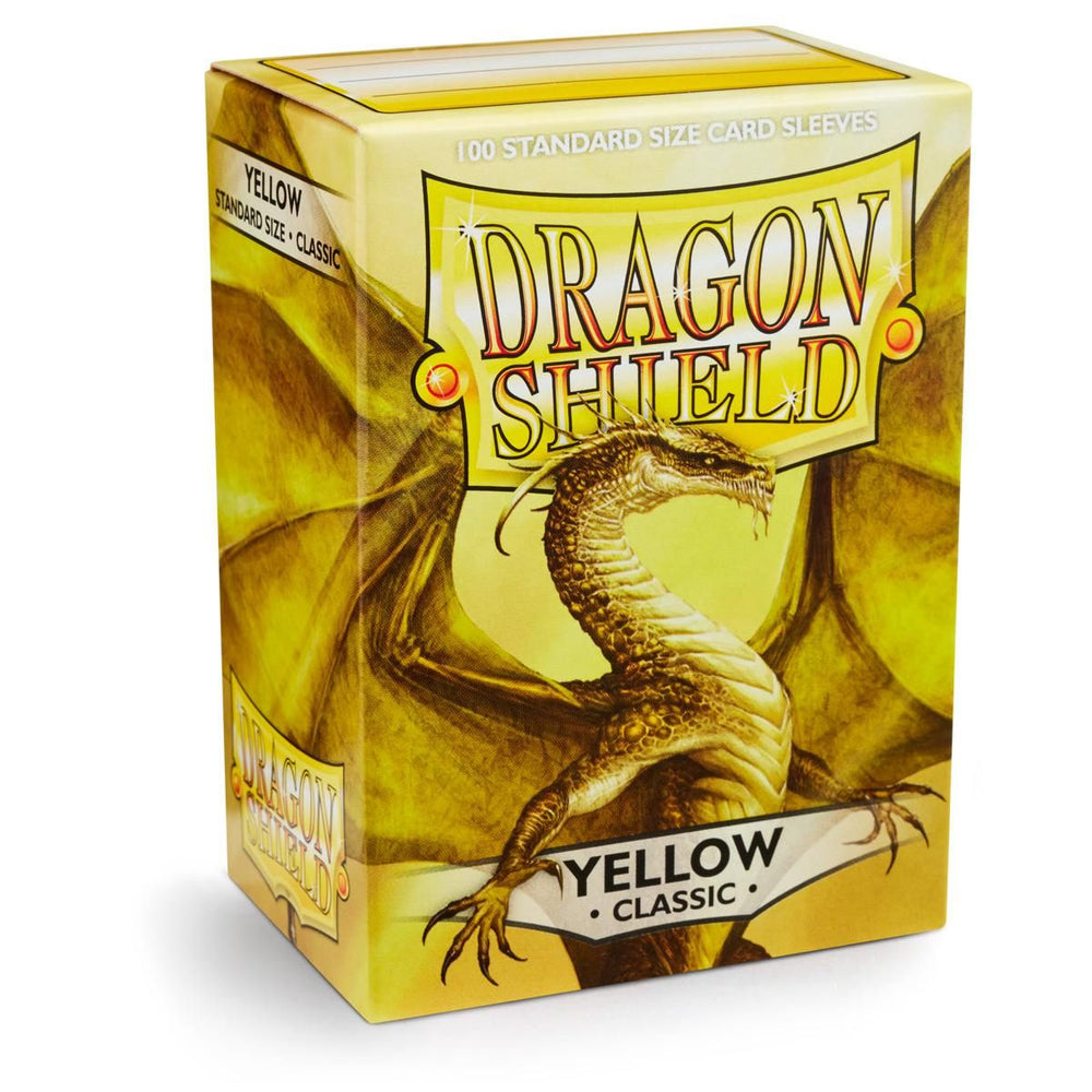 Dragon Shield: Standard 100ct Sleeves - Yellow (Classic)