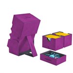 GameGenic - Deck Box Stronghold Convertible Purple (200ct)