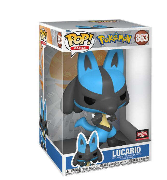Pop Games Pokemon "10 Lucario Vinyl Figure