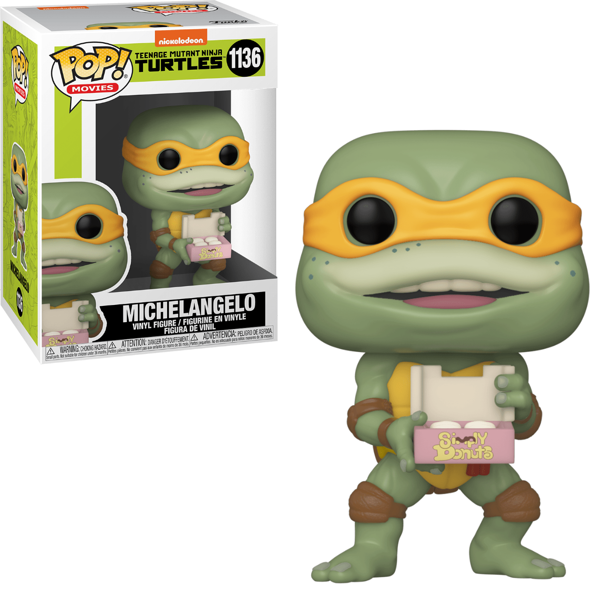 Pop Movies TMNT Michelangelo Vinyl Figure