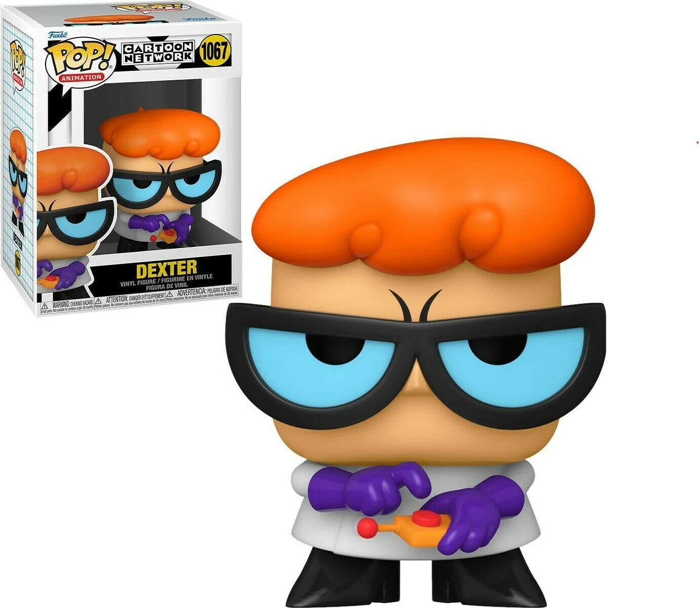 Pop Animation Cartoon Network Dexter Vinyl Figure