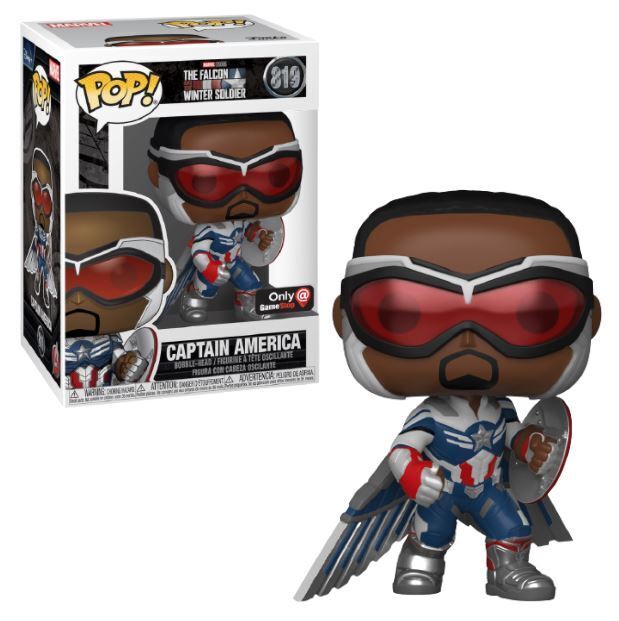 Pop Falcon & Winter Soldier Captain America Vinyl Figure