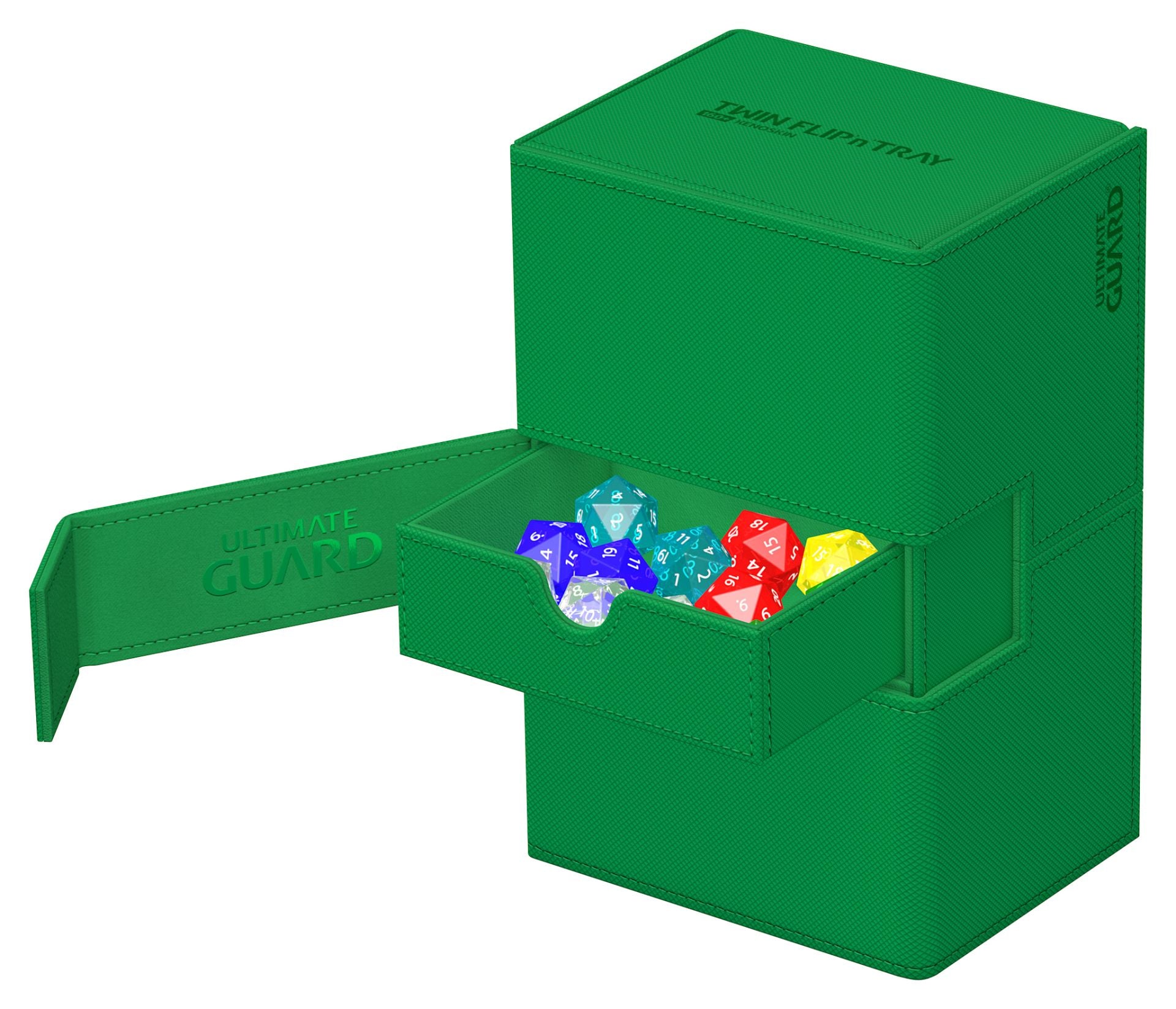 Ultimate Guard - Twin Flip’N’Tray Xenoskin 160+ Green