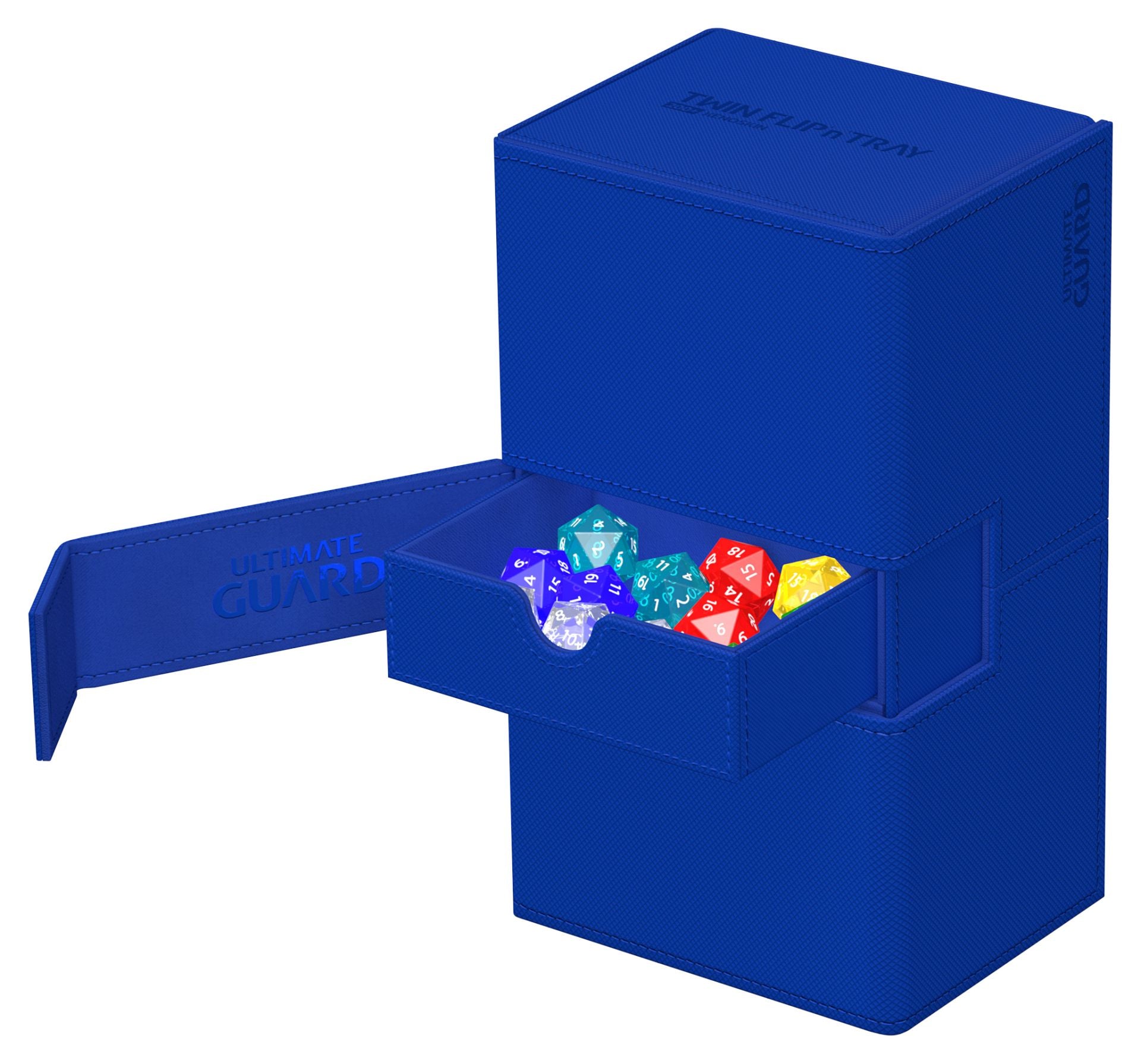 Ultimate Guard - Twin Flip’N’Tray Xenoskin 200+ Blue
