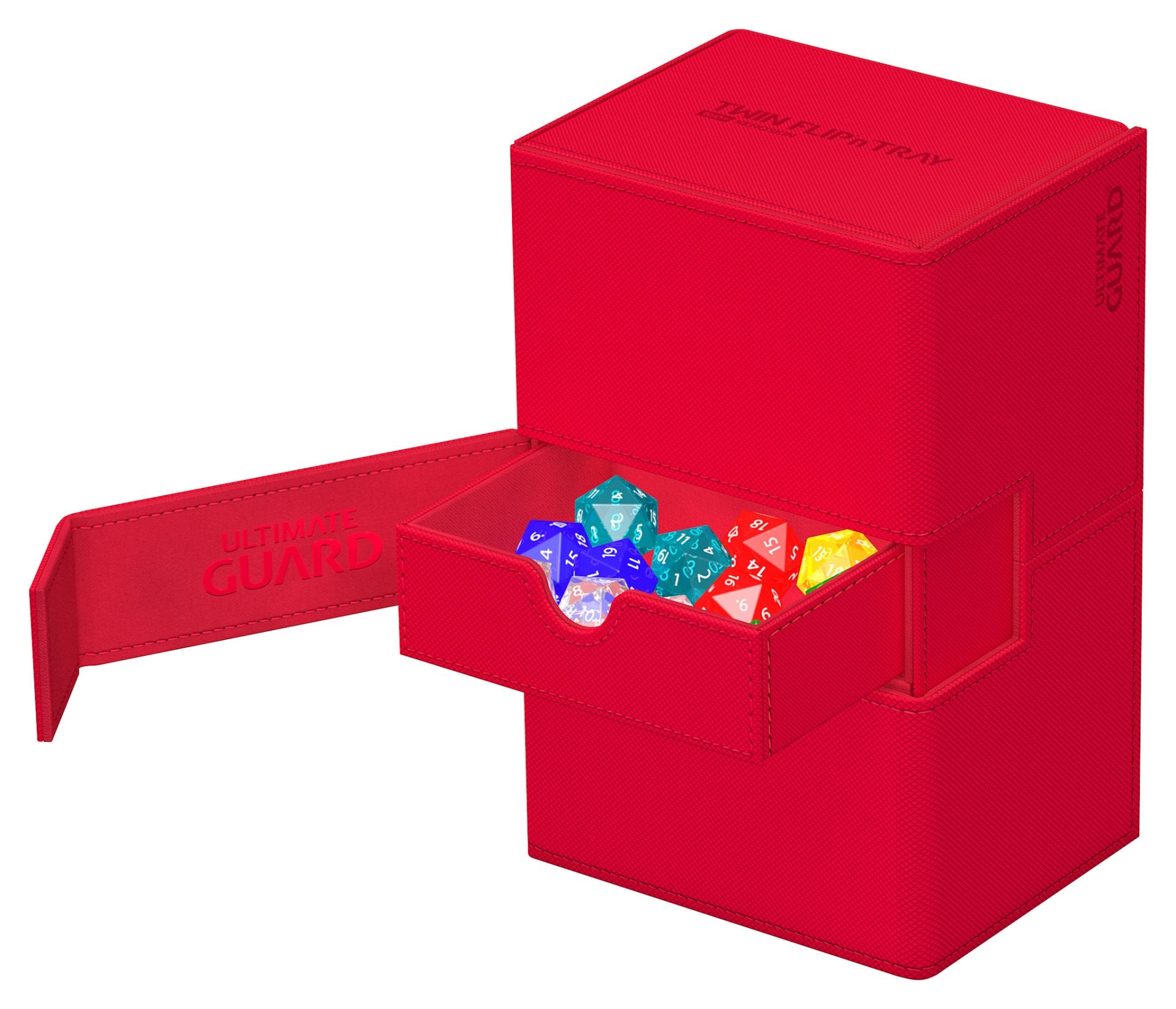Ultimate Guard - Twin Flip’N’Tray Xenoskin 160+ Red