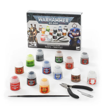 Warhammer 40k - Paints & Tool Set